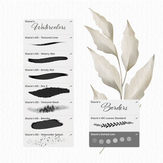 Stacie’s Mini Brush Set for Procreate