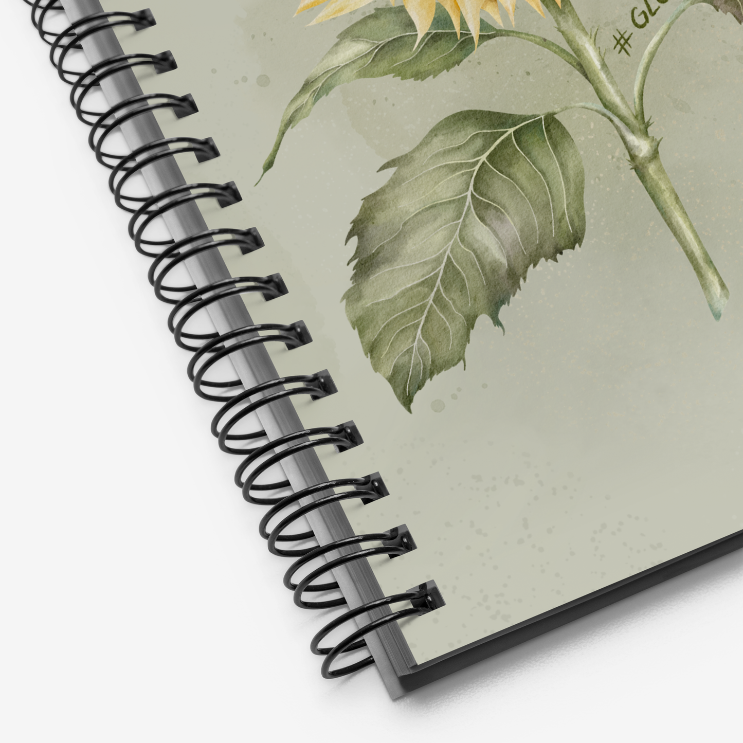 Spiral notebook - Sunflower