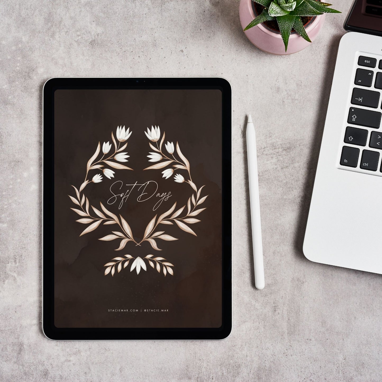 Soft Days - Printable Journal Template