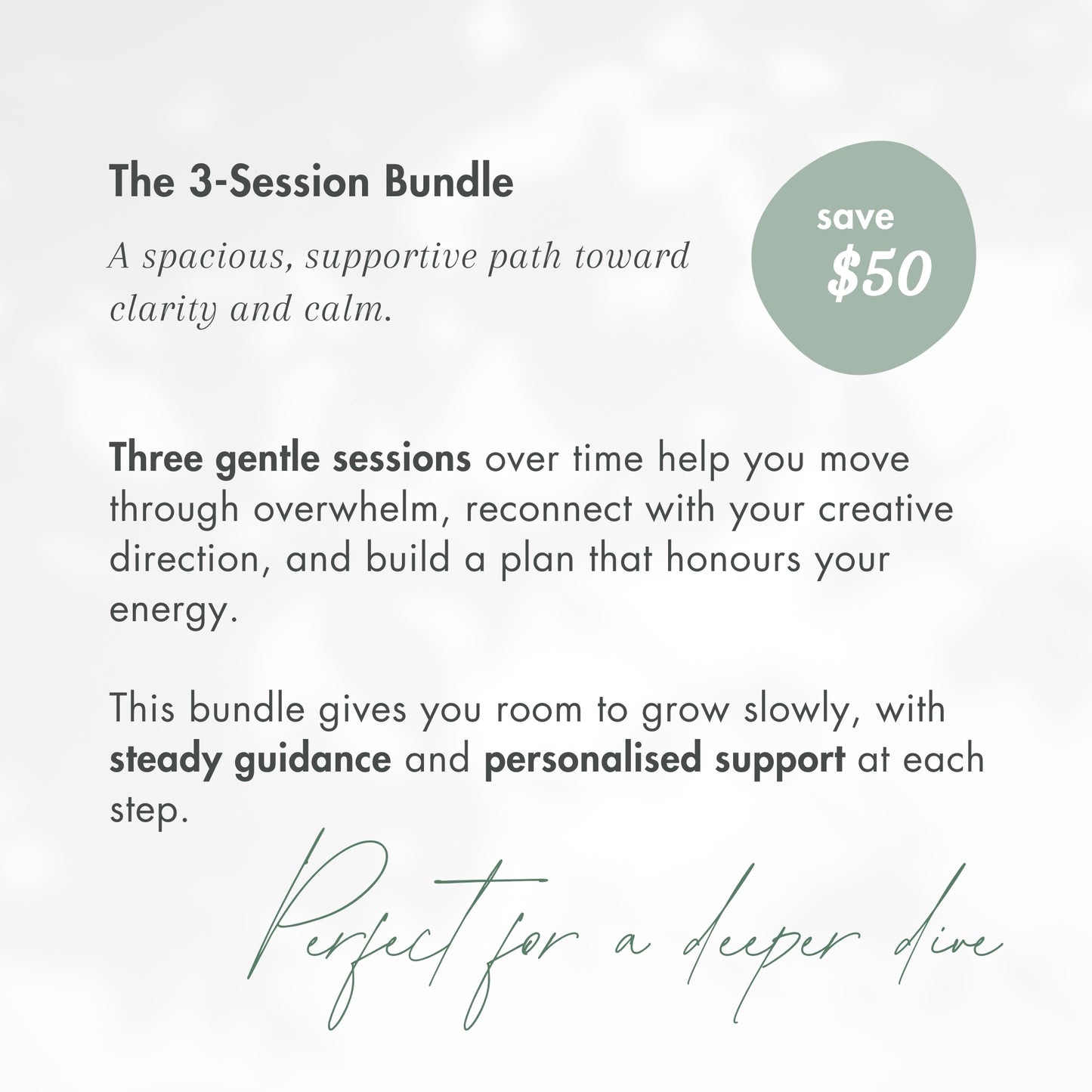 1-on-1 Creative Guidance Session