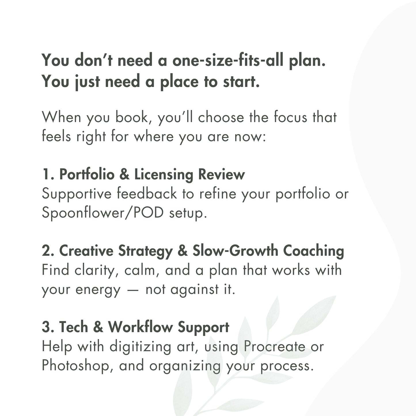 1-on-1 Mentoring for Artists & Surface Designers