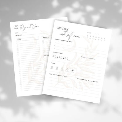 Soft Days - Printable Journal Template