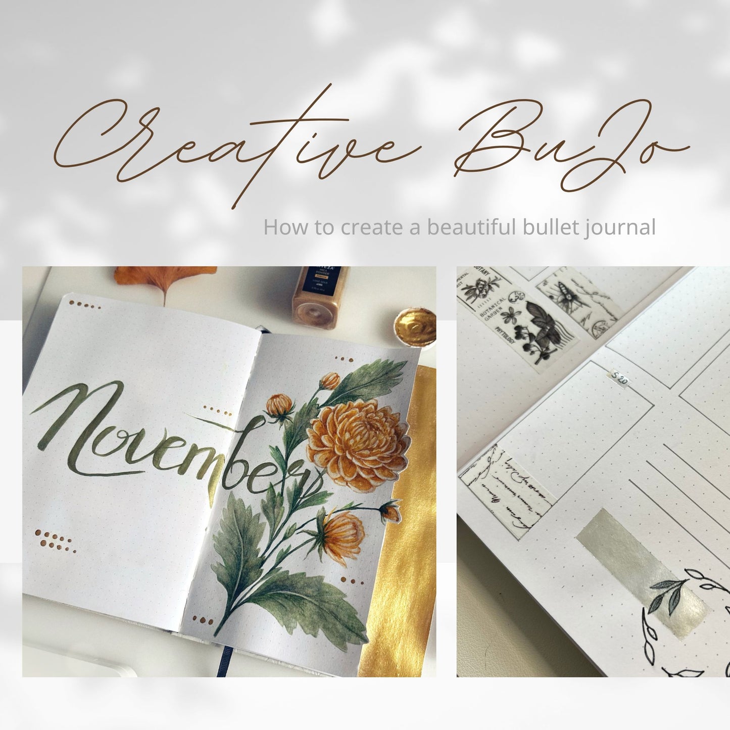 Creative Bullet Journaling for Artists – Mini Lesson