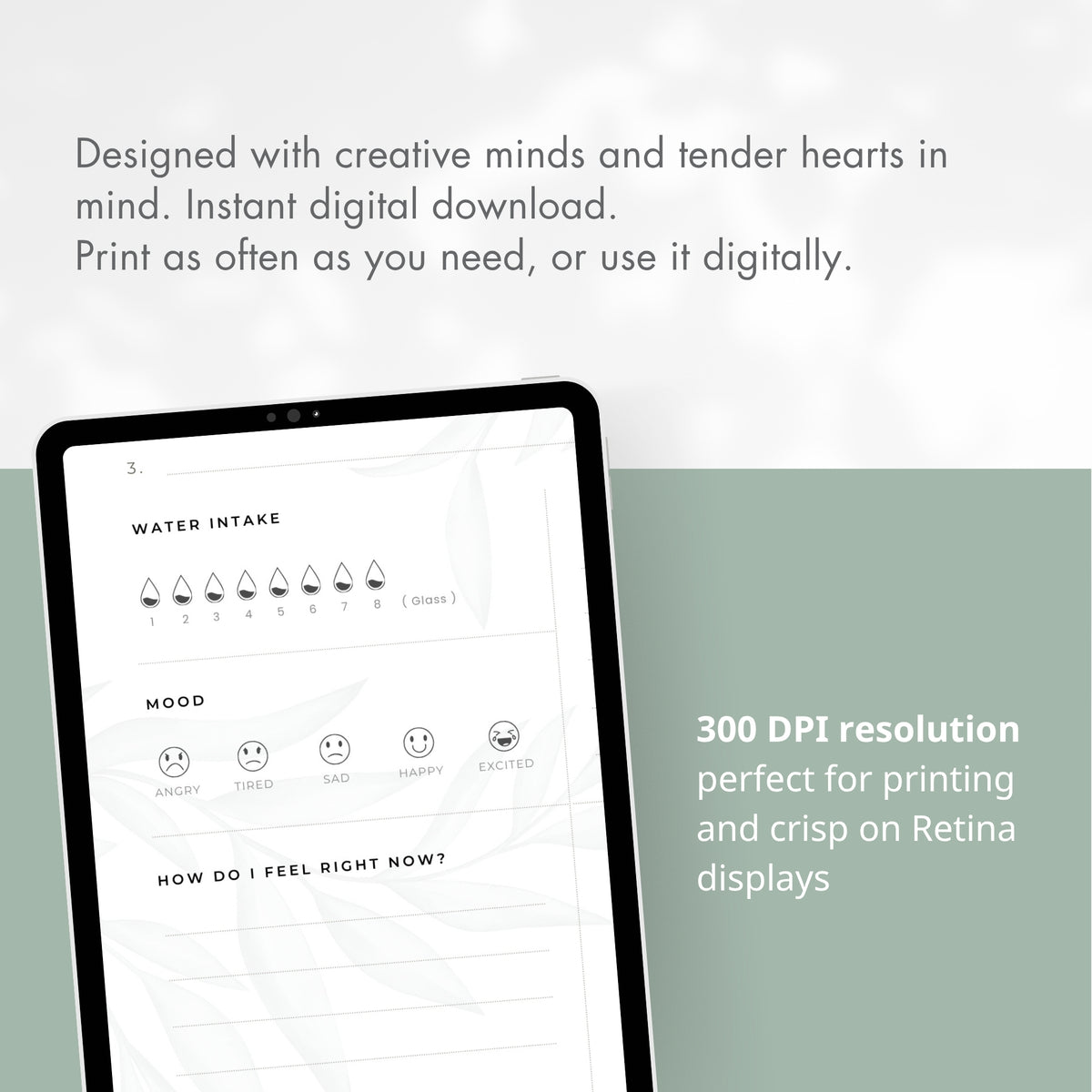 Soft Days | Gentle Printable Planner for ADHD & Neurodivergent Minds, Monthly Weekly Daily PDF