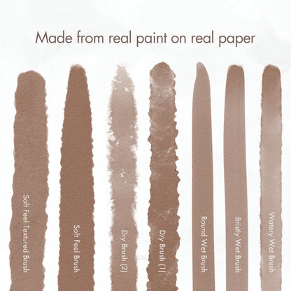 Create Softly — Watercolor Brushes for Procreate