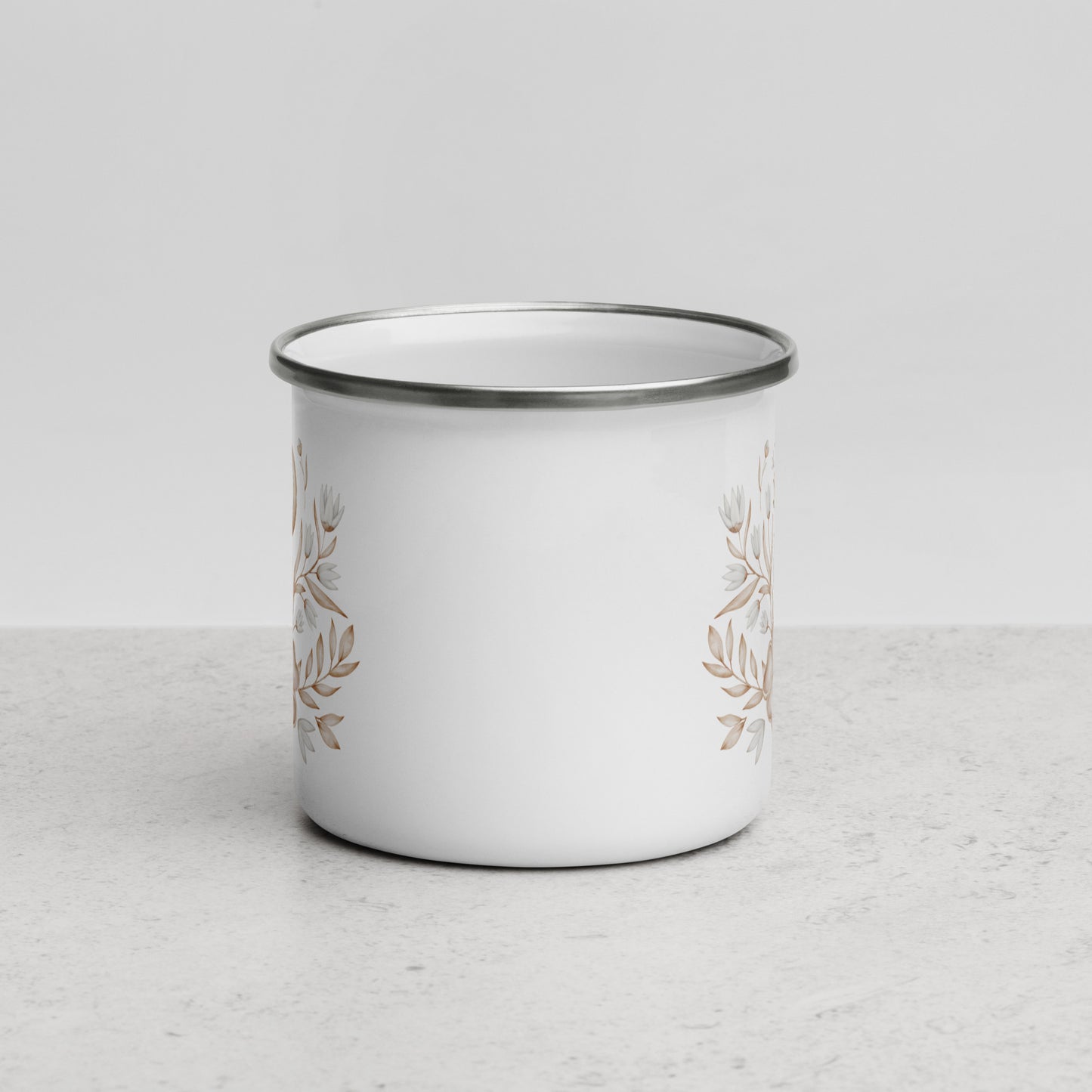 Enamel Mug - Moonlit Blooms